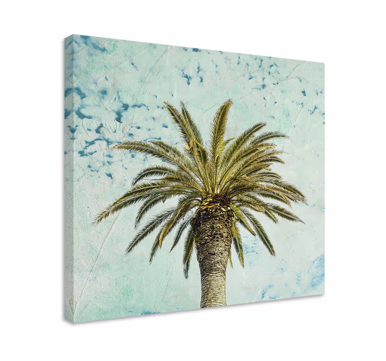 Cuadro de flores palma alta - TenVinilo