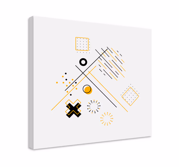 Cuadro para despacho Círculos concéntricos - TenVinilo
