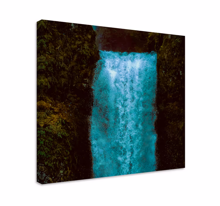 Cuadro paisajes cascada majestuosa - TenVinilo