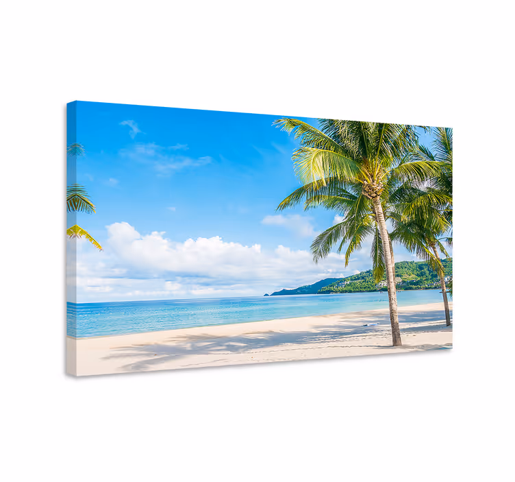 Cuadro paisajes Fotografía estética de sol de verano - TenVinilo
