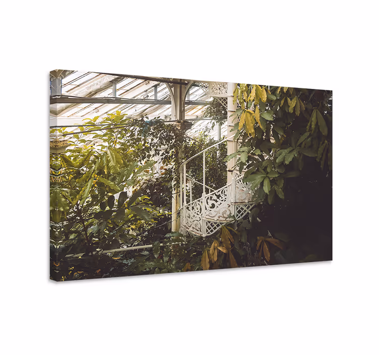Cuadro paisajes Cottagecore botánico - TenVinilo