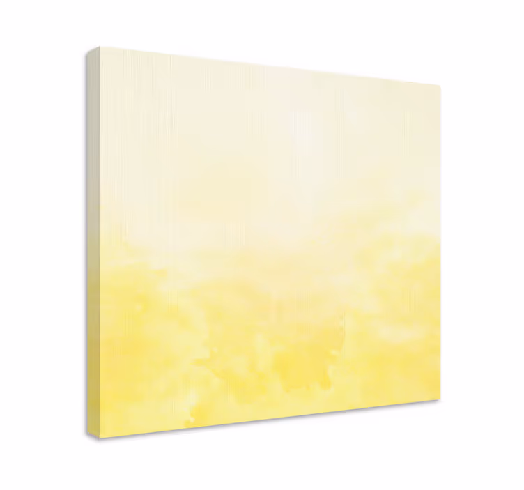 Cuadro en arte Efecto ombre amarillo brillante - TenVinilo