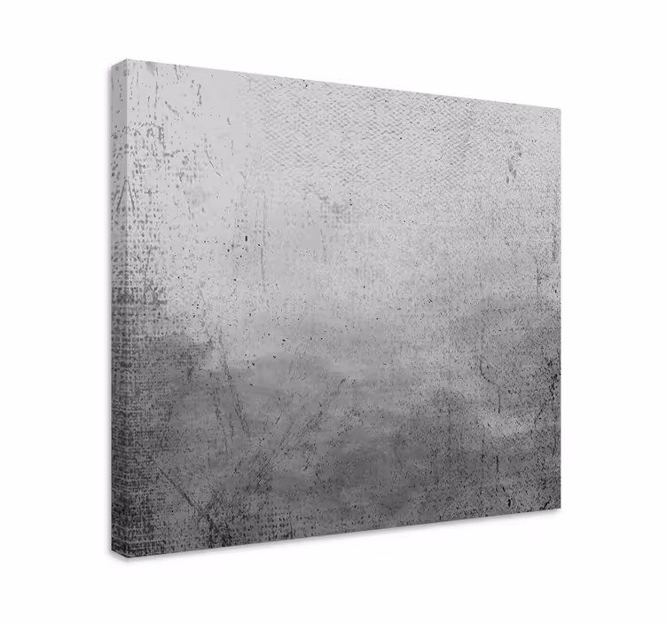 Cuadro en arte Efecto acuarela ombre en gris - TenVinilo