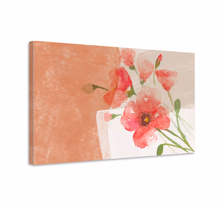 Cuadro de flores Flor sueño arte contemporáneo - TenVinilo