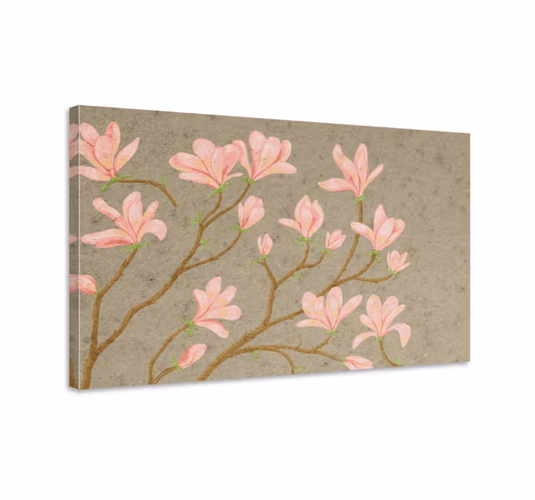 Cuadro vintage Magnolia de estilo vintage - TenVinilo