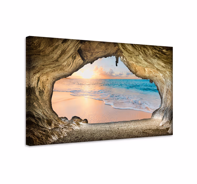 Cuadro paisajes Vista al mar 3d - TenVinilo