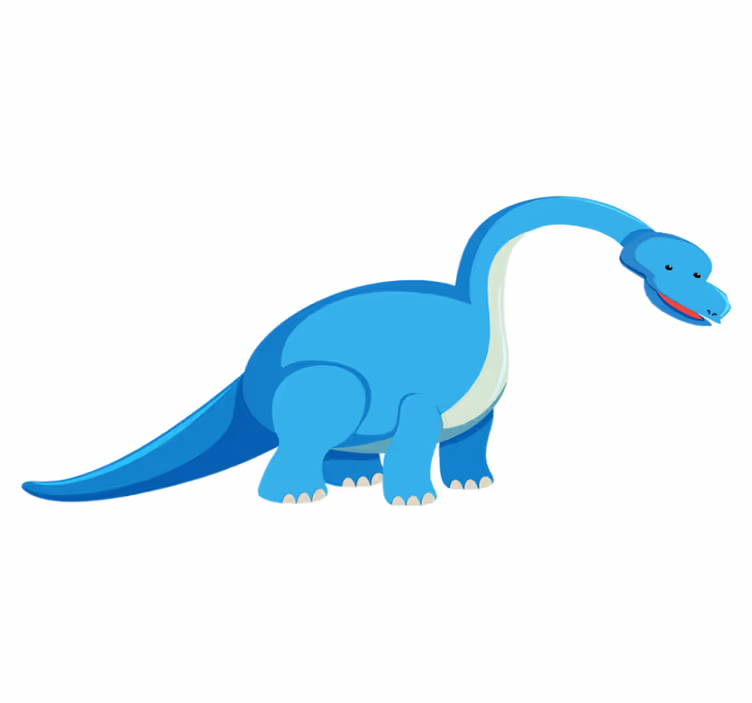 Alfombra vinílica animales figura de dinosaurio adorable - TenVinilo