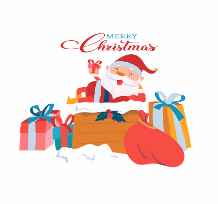Alfombra vinílica navidad tenemos una feliz navidad - TenVinilo