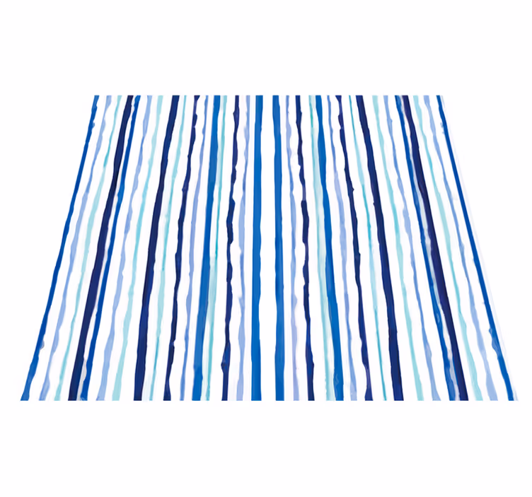 Alfombra vinílica dormitorio líneas verticales claras - TenVinilo