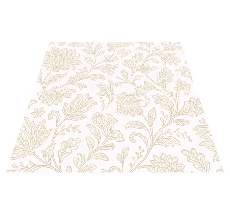 Alfombra vinílica dormitorio bohemia decorativa - TenVinilo