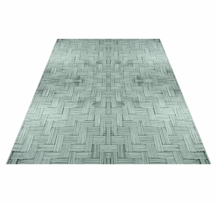 Alfombra vinílica geométrica cuadrado estructurado - TenVinilo
