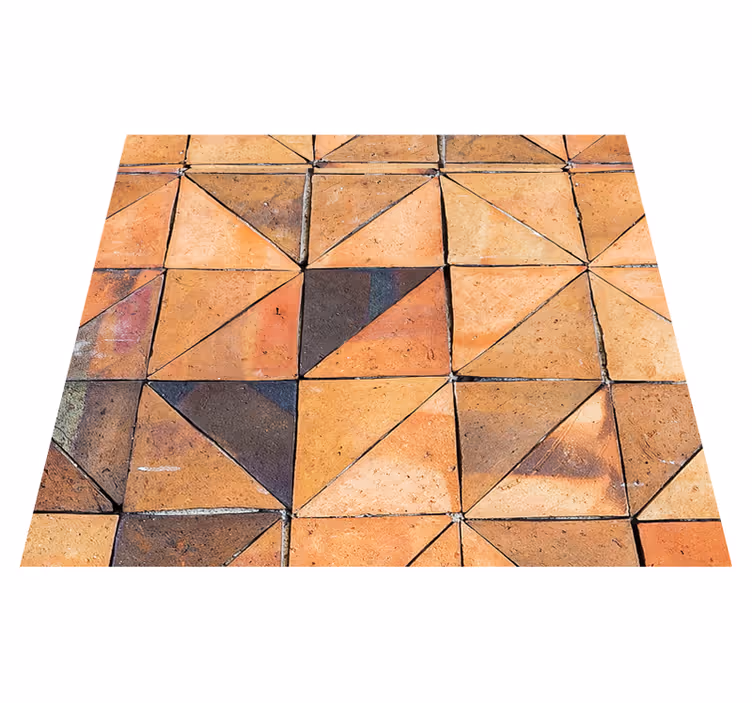 Alfombra vinílica baño piedra vintage - TenVinilo