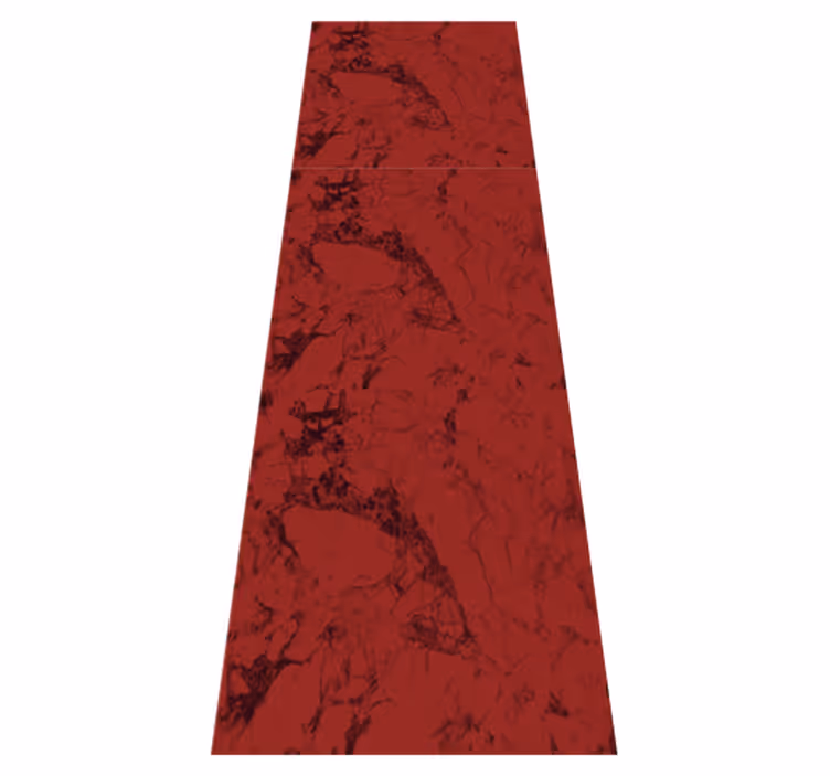 Alfombra vinílica baño textura mármol rojo oscuro - TenVinilo