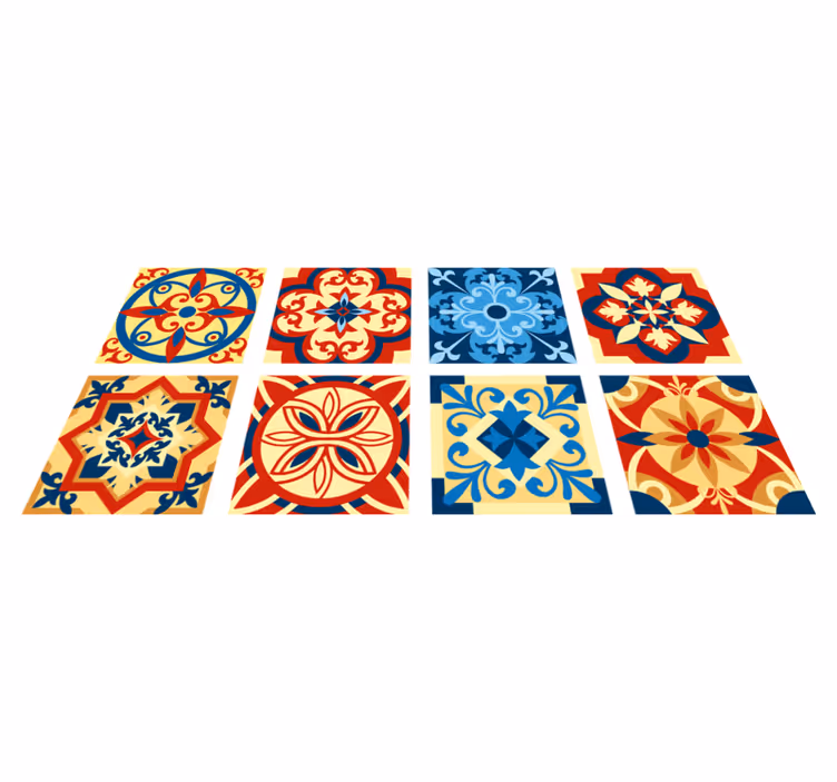Alfombra vinílica cocina eraldo azulejos - TenVinilo