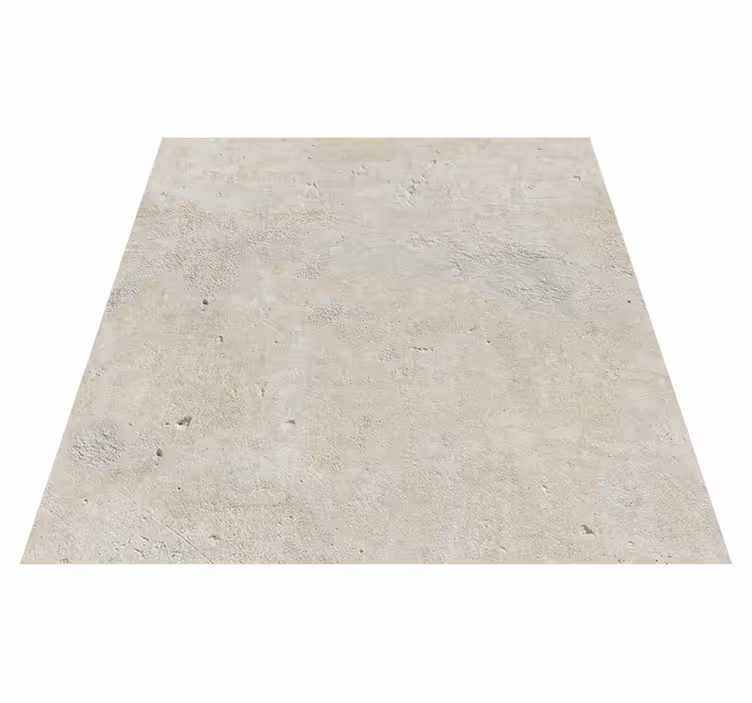 Alfombra vinílica cocina tonos piedra crema - TenVinilo