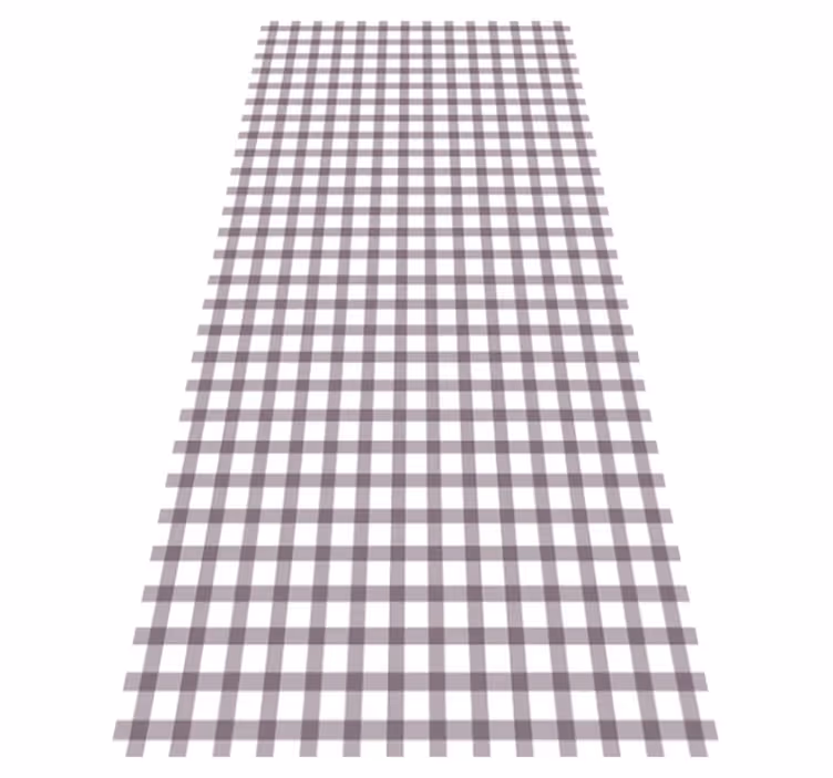 Alfombra vinílica textura gingham lila - TenVinilo