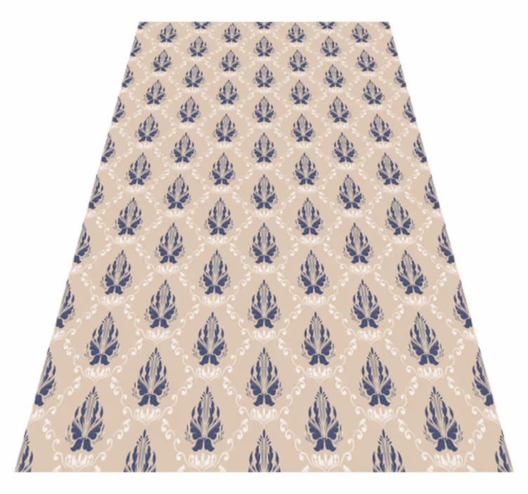 Alfombra vinílica vintage estampada - TenVinilo