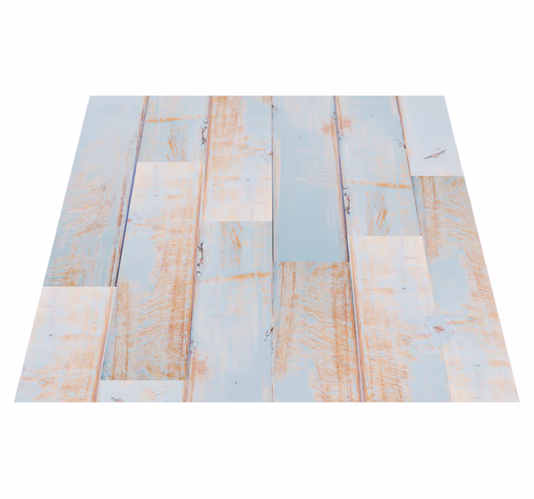 Alfombra vinílica textura tablones de madera envejecidos - TenVinilo