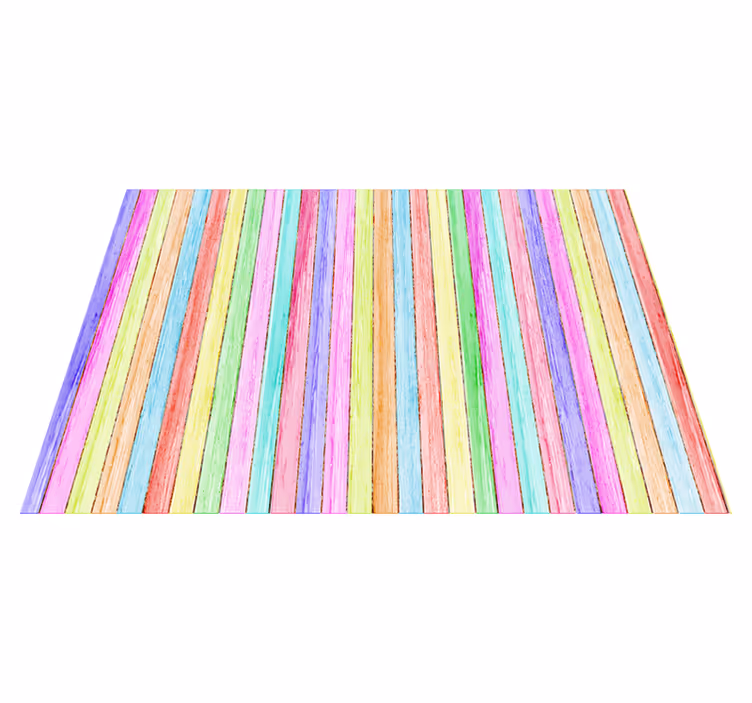 Alfombra vinílica textura tablones de madera - TenVinilo