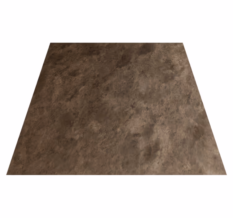 Alfombra vinílica recibidor piedra rústica marrón - TenVinilo