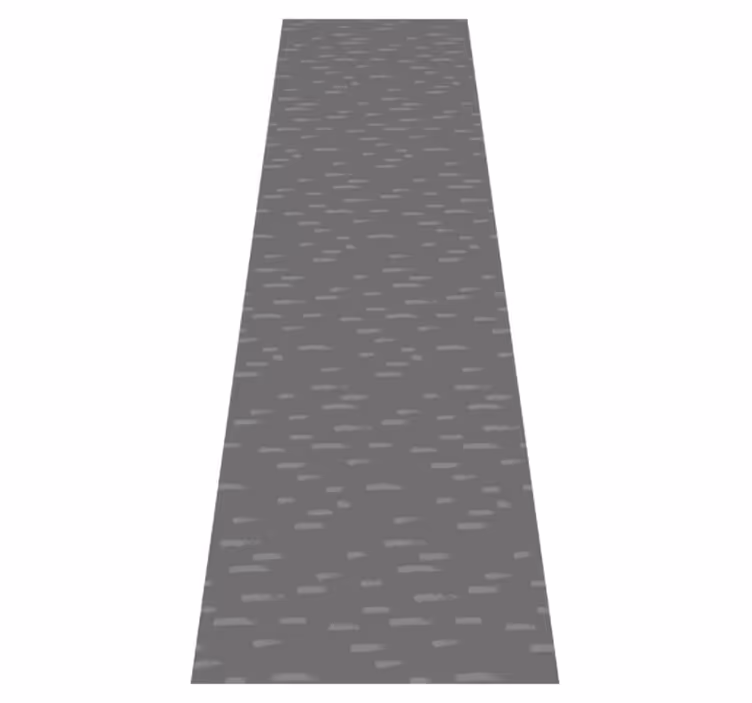 Alfombra vinílica pasillo rayas de cemento gris minimalista - TenVinilo