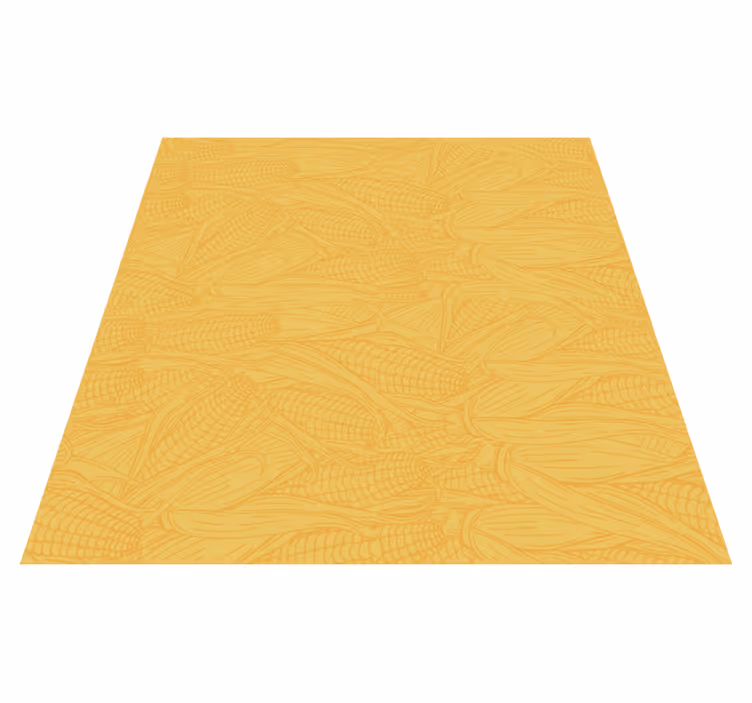 Alfombra vinílica amarilla tonos de maíz - TenVinilo