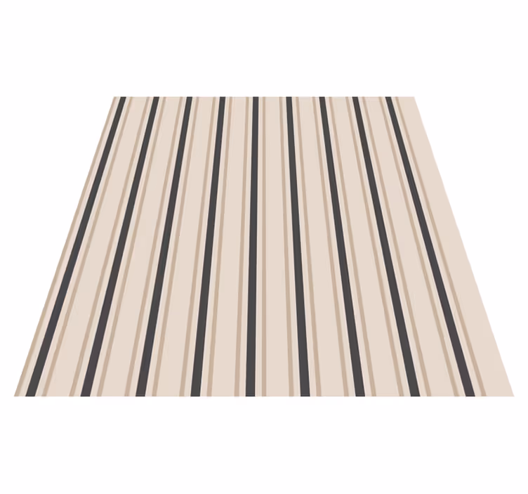 Alfombra vinílica exterior colores negro y beige - TenVinilo
