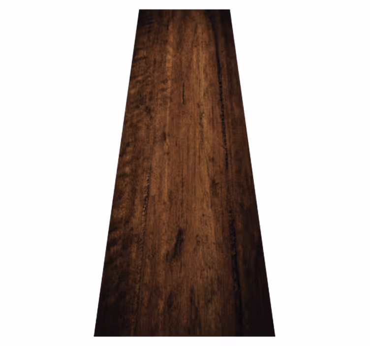 Alfombra vinílica exterior madera oscura envejecida - TenVinilo