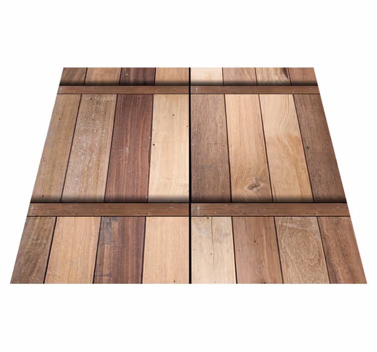 Alfombra vinílica exterior relajación marrón - TenVinilo