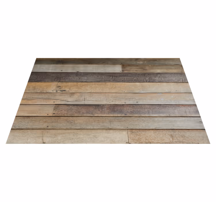 Alfombra vinílica madera antigua - TenVinilo