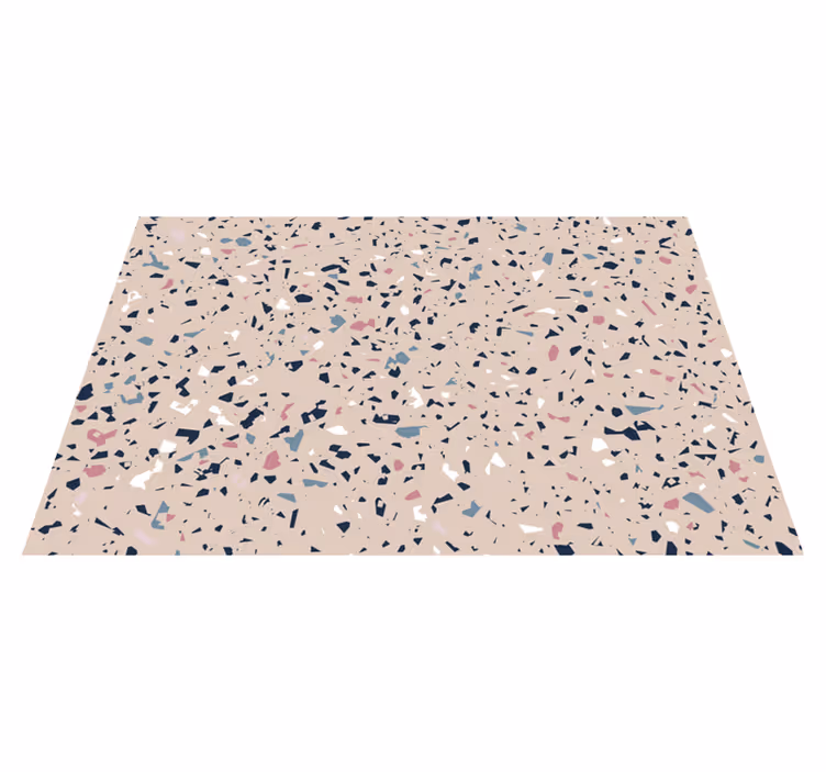 Alfombra de vinilo piedra con textura terraza - TenVinilo