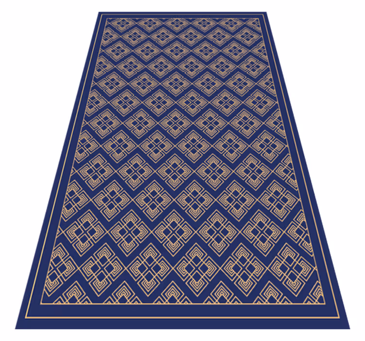 Alfombra vinílica mandala mandala geométrica - TenVinilo