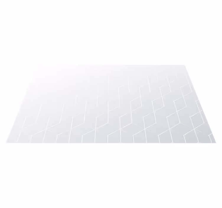 Alfombra vinílica hidráulica superficie de patrón geométrico - TenVinilo
