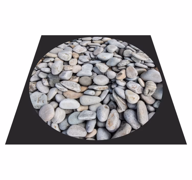 Alfombra vinílica textura Piedras diminutas - TenVinilo