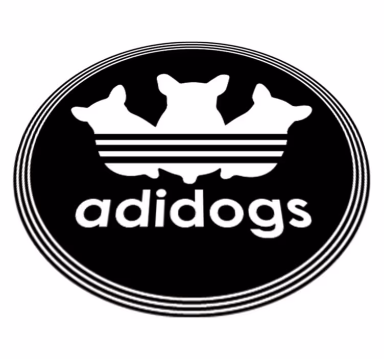 Aflombra vinílica animales Adidogs - TenVinilo