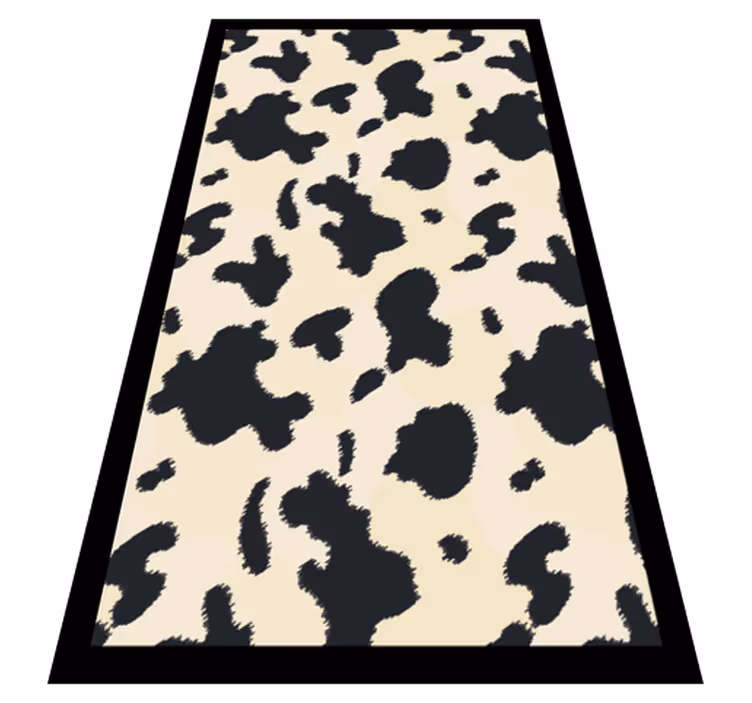 Alfombra vinílica animal print Patrón dálmata - TenVinilo