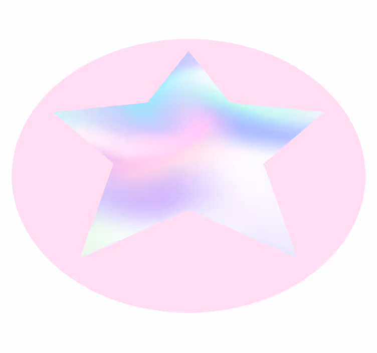 Alfombra vinílica estrellas gradiente de estrella pastel - TenVinilo
