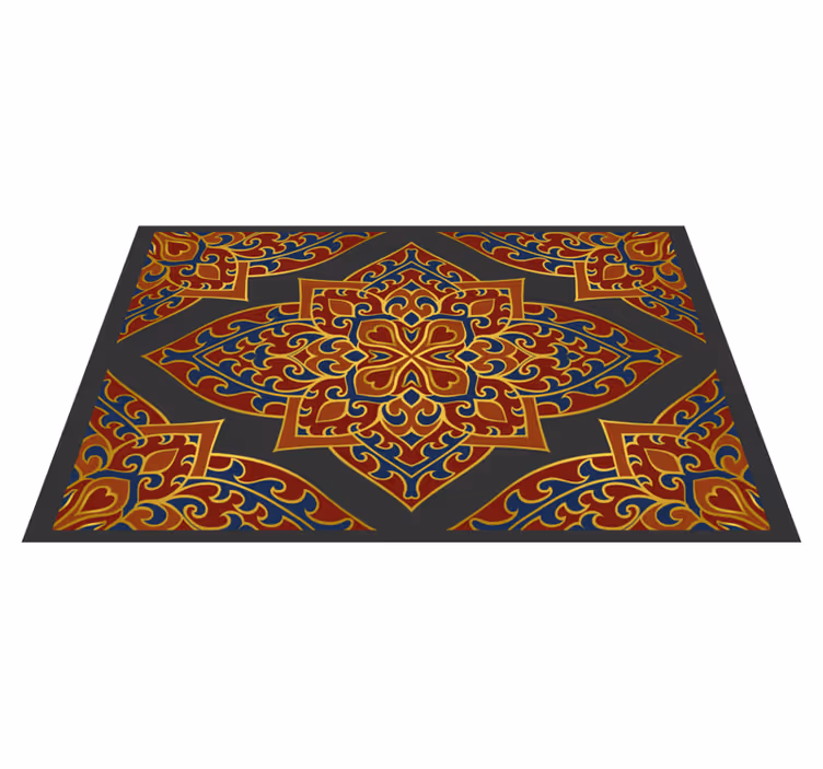 Alfombra vinílica étnica persa oriental - TenVinilo