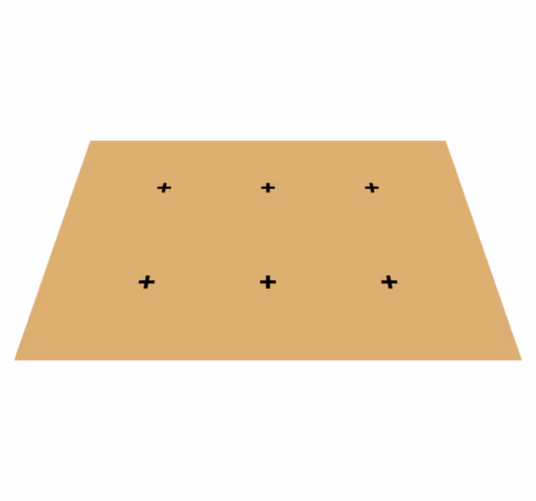 Alfombra vinílica minimalista diseño beige sencillo - TenVinilo