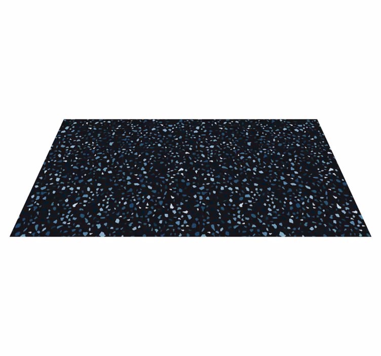 Alfombra vinílica textura acabado de ébano texturizado - TenVinilo