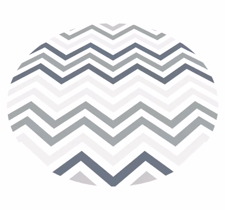 Alfombra vinílica rayas patrón chevron - TenVinilo