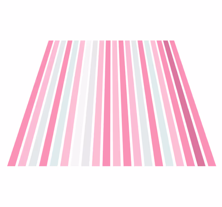 Alfombra vinílica rayas sofisticación rosa - TenVinilo