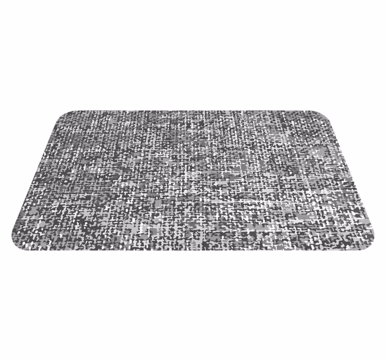 Alfombra vinílica textura patrón monocromático abstracto - TenVinilo