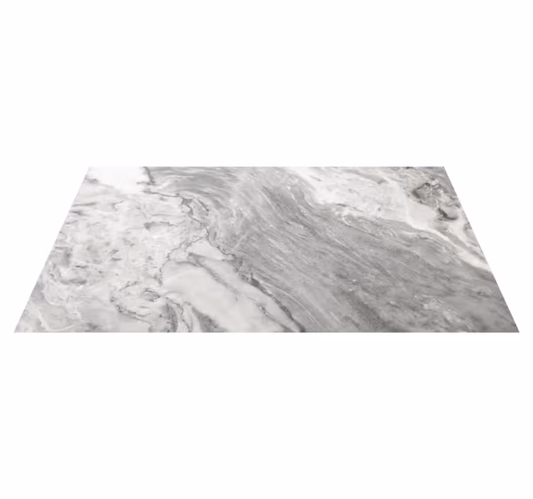 Alfombra vinílica imitación mármol elegantes venas grises - TenVinilo