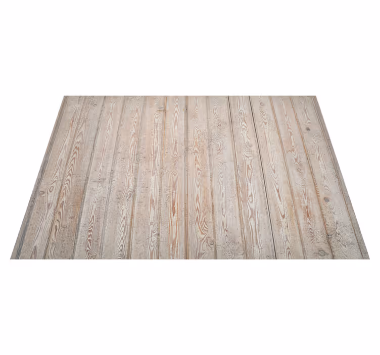 Alfombra vinílica imitación madera tablones marrones claros - TenVinilo