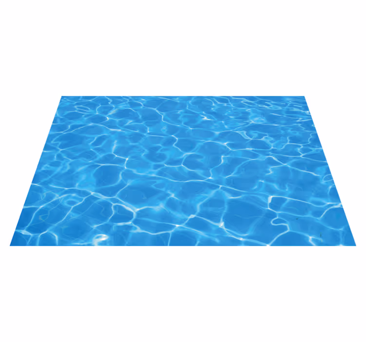 Alfombra vinílica textura Textura de agua - TenVinilo