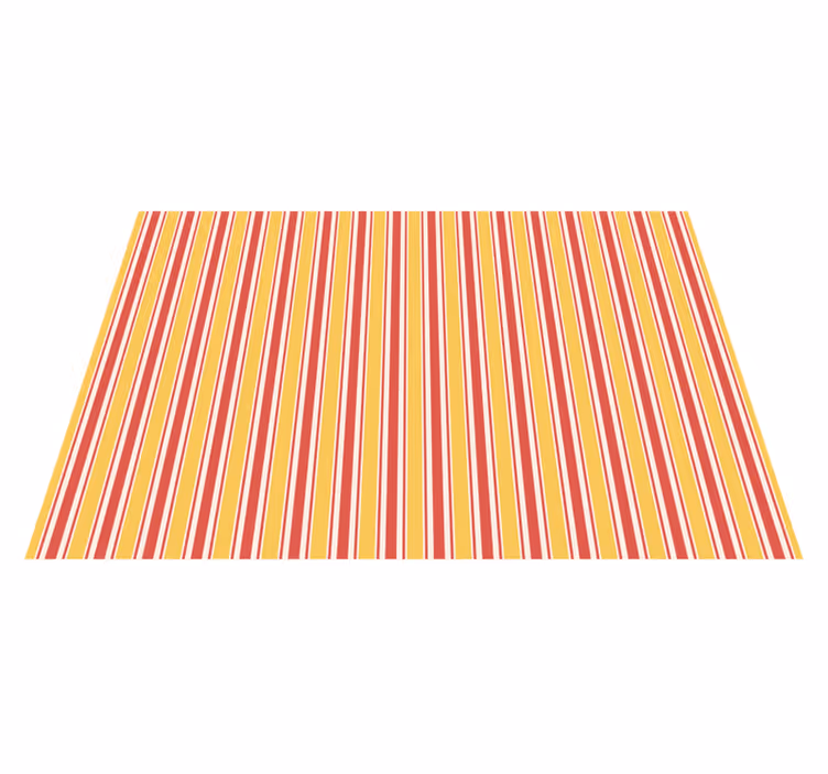 Alfombra vinilo rectangular Diseño de rayas horizontales en tonos - TenVinilo