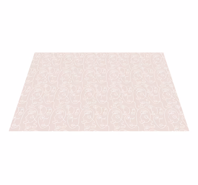 Alfombra vinílica nórdica Rosa texturizado - TenVinilo