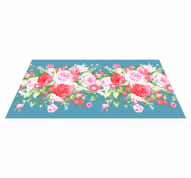 Arreglo de flores en floración - TenVinilo