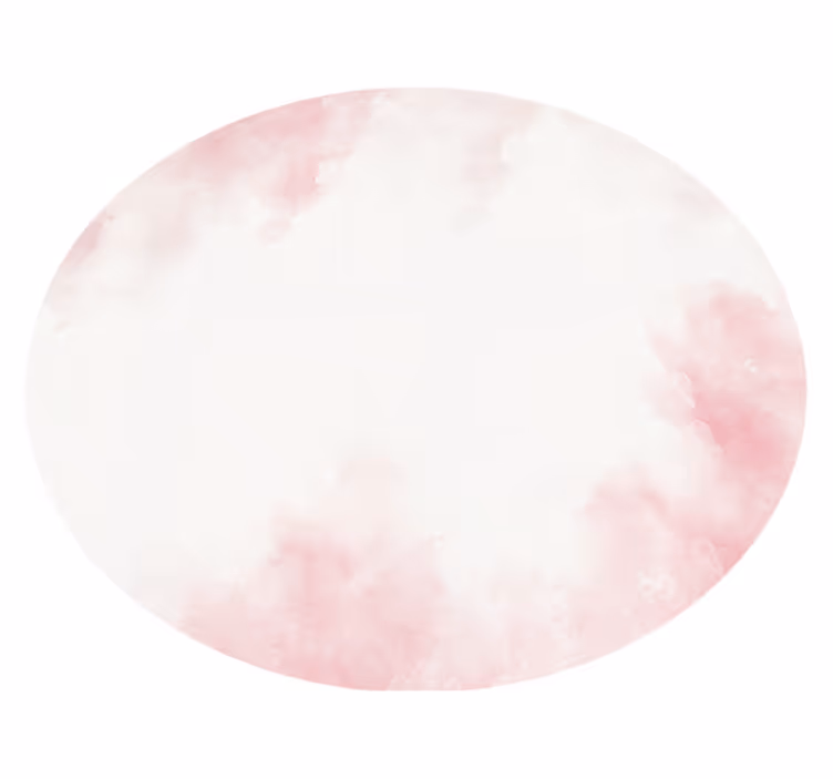 Alfombra vinílica minimalista circular inspirada en la nube - TenVinilo
